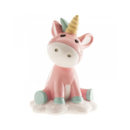 FIGURA PARA BOLO UNICORNIO BEBE ROSA