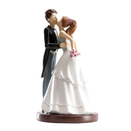 FIGURA PARA BOLO CASAL BEIJO N3