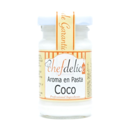 AROMA EM PASTA CHEFDELICE - COCO 50 G