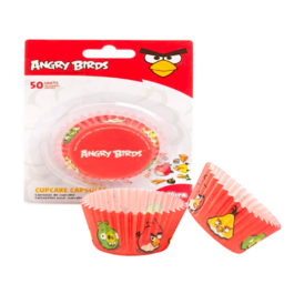 CPSULAS CUPCAKE ANGRY BIRDS