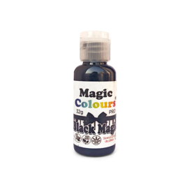 CORANTE EM GEL PRO MAGIC COLOURS PRETO MAGICO - BLACK MAGIC 32 G