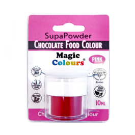 CORANTE EM P PARA CHOCOLATE MAGIC COLOURS ROSA - PINK 10 ML