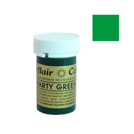 CORANTE EM PASTA ESPECTRAL SUGARFLAIR - PARTY GREEN / VERDE FESTA 25 G