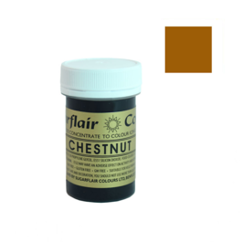 CORANTE EM PASTA ESPECTRAL SUGARFLAIR - CHESTNUT / CASTANHA 25 G