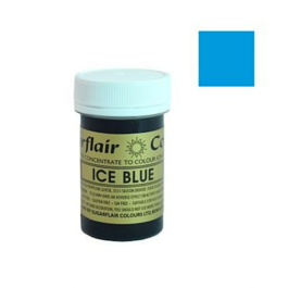 CORANTE EM PASTA ESPECTRAL SUGARFLAIR - ICE BLUE / AZUL GELO 25 G