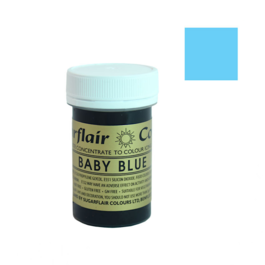 CORANTE EM PASTA ESPECTRAL SUGARFLAIR - BABY BLUE / AZUL BEBE 25 G