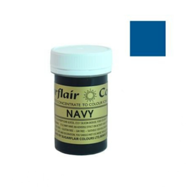 CORANTE EM PASTA ESPECTRAL SUGARFLAIR - NAVY / AZUL MARINHO 25 G