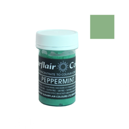 CORANTE EM PASTA PASTEL SUGARFLAIR - PEPPERMINT / HORTEL 25 G