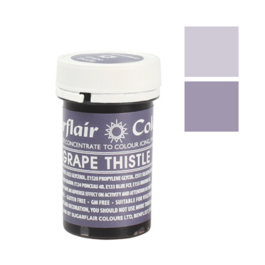 CORANTE EM PASTA ESPECTRAL SUGARFLAIR - GRAPE THISTLE / CINZA UVA 25 G