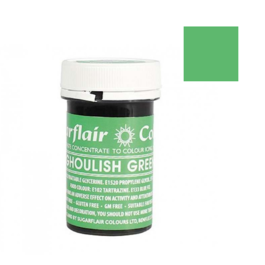 CORANTE EM PASTA ESPECTRAL SUGARFLAIR - GHOULISH GREEN / VERDE 25 G