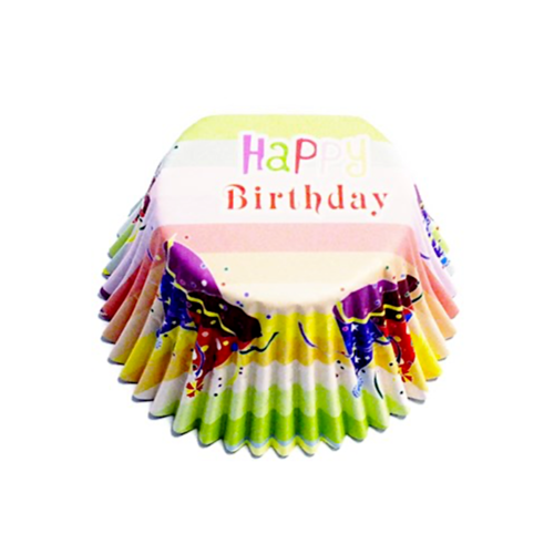 CPSULAS CUPCAKE PME - CHAPU "HAPPY BIRTHDAY"