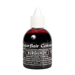 CORANTE PARA AERGRAFO SUGARFLAIR - BURGUNDY / BORGONHA 60 ML