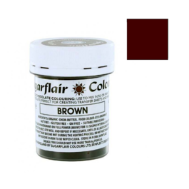 CORANTE PARA CHOCOLATE SUGARFLAIR - BROWN / MARROM 35 G