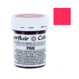 CORANTE PARA CHOCOLATE SUGARFLAIR - PINK / ROSA 35 G