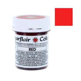 CORANTE PARA CHOCOLATE SUGARFLAIR - RED / VERMELHO 35 G