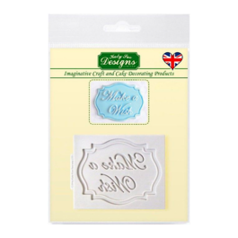 MOLDE SILICONE KATY SUE - MINI PLACA "MAKE A WISH"