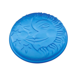 MOLDE DE SILICONE PAVONI - SOL E LUA AZUL