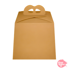 CAIXA PARA PANETONE KRAFT - 21,5 CM / 19,5 CM H