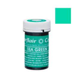 CORANTE EM PASTA ESPECTRAL SUGARFLAIR - SEA GREEN / VERDE MAR 25 G