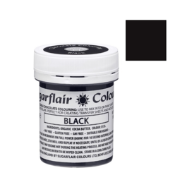 CORANTE PARA CHOCOLATE SUGARFLAIR - BLACK / PRETO 35 G