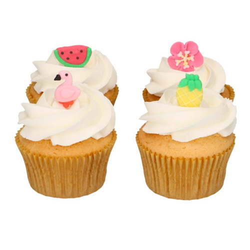 DECORAES DE ACAR FUNCAKES - TROPICAL SET