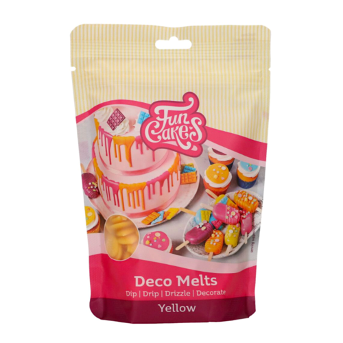 DECO MELTS FUNCAKES AMARELOS 250 G