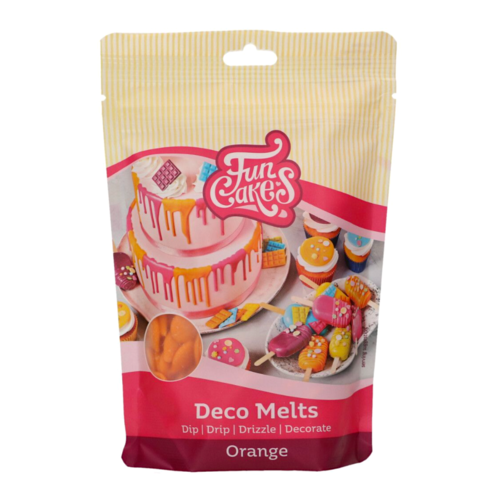 DECO MELTS FUNCAKES LARANJAS 250 G