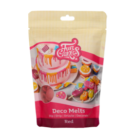 DECO MELTS FUNCAKES VERMELHOS 250 G