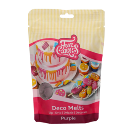 DECO MELTS FUNCAKES PRPURAS 250 G