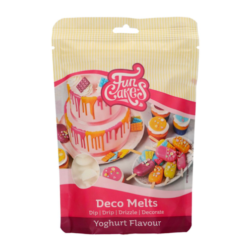 DECO MELTS FUNCAKES SABOR IOGURTE 250 G