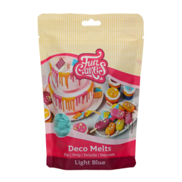 DECO MELTS FUNCAKES AZUL CLARO 250 G