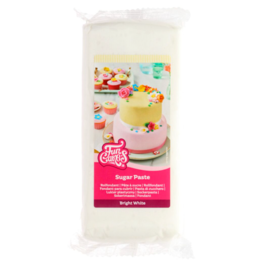 PASTA DE ACAR DE SABOR FUNCAKES - BRANCO MARSHMALLOW 250 G