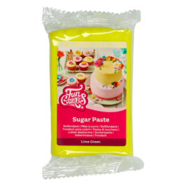 PASTA DE ACAR FUNCAKES - VERDE LIMA 250 G