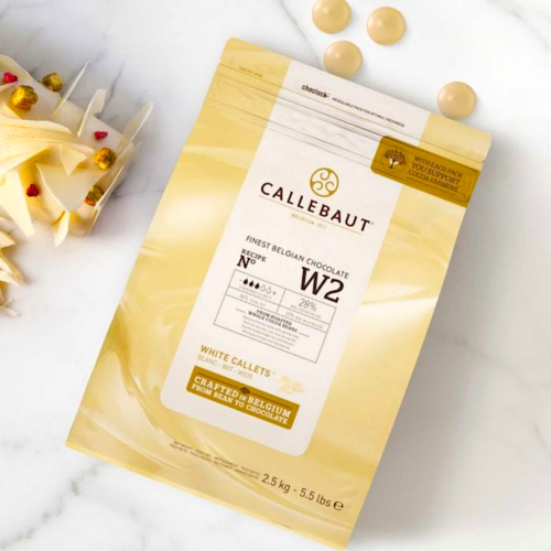 CALLETS DE CHOCOLATE BRANCO CALLEBAUT 2,5 KG