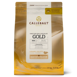 [P. CADUC.] CALLETS DE CHOCOLATE CARAMELIZADO GOLD CALLEBAUT 2,5 KG