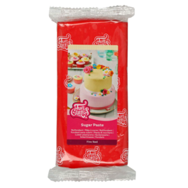 PASTA DE ACAR FUNCAKES - VERMELHO FOGO 1 KG