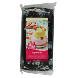 PASTA DE ACAR FUNCAKES - PRETO 1 KG