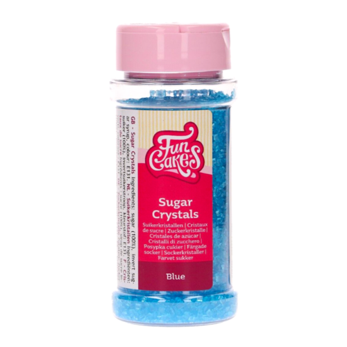 CRISTAIS DE ACAR FUNCAKES - AZUL 80 G