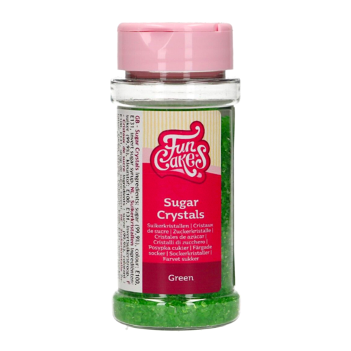 CRISTAIS DE ACAR FUNCAKES - VERDE 80 G