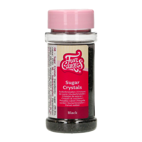 CRISTAIS DE ACAR FUNCAKES - PRETO 80 G