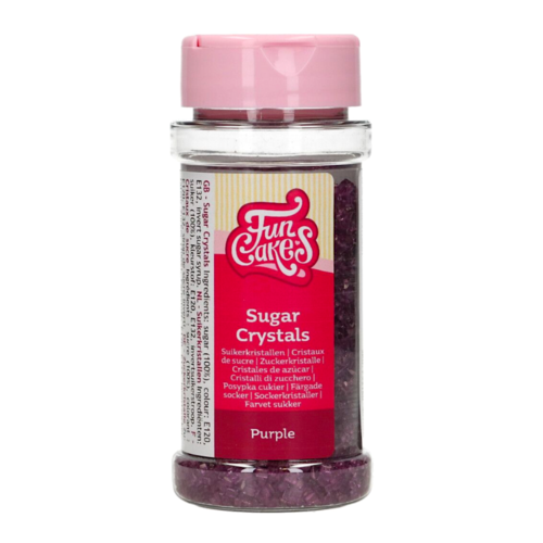 CRISTAIS DE ACAR FUNCAKES - PURPURA 80 G