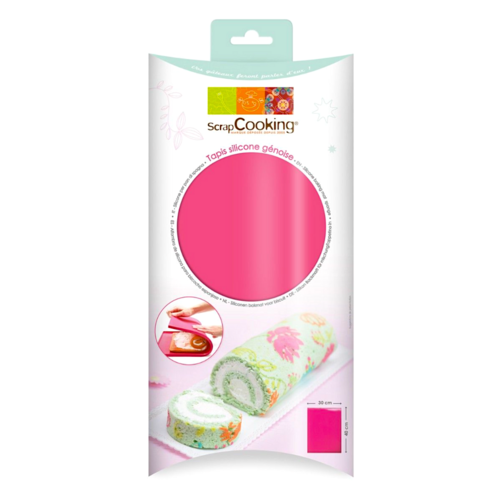 TAPETE PARA BOLO EM ROLO DE SILICONE - SCRAPCOOKING