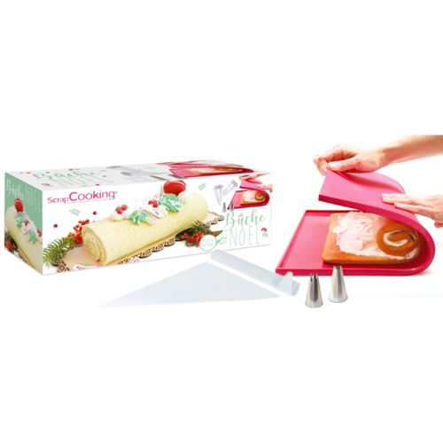 CONJUNTO PARA BOLO DE NATAL SCRAPCOOKING