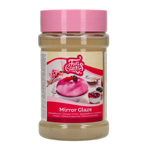 COBERTURA BRILHANTE "MIRROR GLAZE" FUNCAKES - EFEITO ESPELHO (325 G)