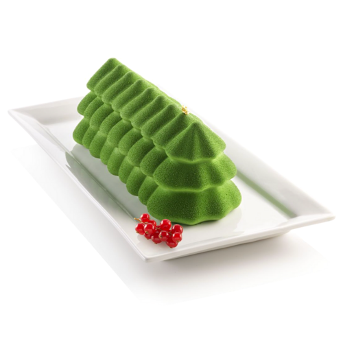 MOLDE SILICONE 3D SILIKOMART - BUCHE SAPIN