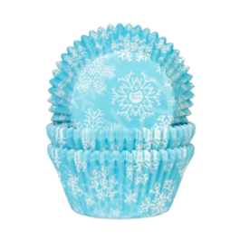 CPSULAS DE CUPCAKE "HOUSE OF MARIE" - AZUL CRISTALINO