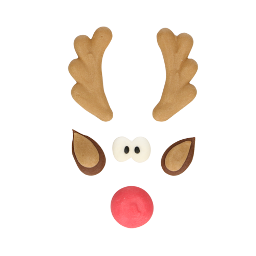 [P. CADUC.] DECORAES DE ACAR FUNCAKES - RUDOLPH