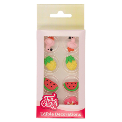 DECORAES DE ACAR FUNCAKES - TROPICAL SET