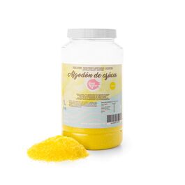 ALGODO DOCE AMARELO 1 KG - SABOR BANANA