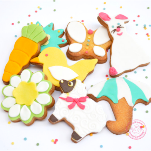 SET 16 CORTADORES DE BISCOITOS SCRAPCOOKING - NATUREZA